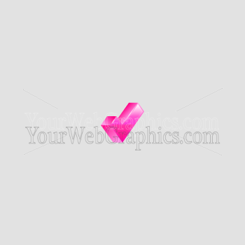 illustration - 3d_pink_checkmark_small2-png